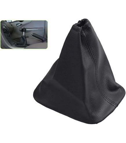 Amazon.com: X AUTOHAUX Shift Boot Cover Gear Shift Knob